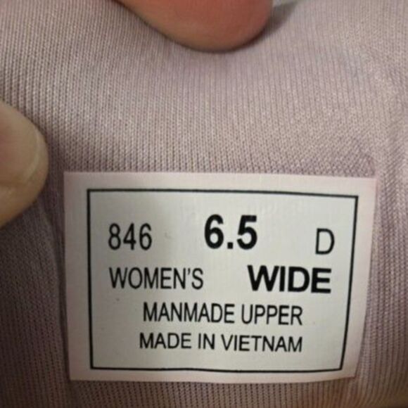 Orthofeet "Francis No-Tie" Women's Sneakers in Pale Mauve Size 6.5W - Picture 7 of 7